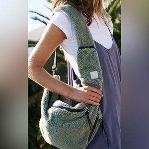 FP Movement Overachiever Sherpa
Sling Bag in Dusty Sage